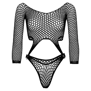 Body Leg Avenue Bianca Negru Body Leg Avenue Bianca Negru pe SexLab