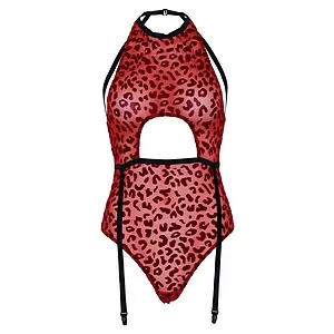 Body Leg Avenue Livia Roșu pe SexLab