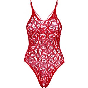 Body Leg Avenue Marisol Roșu pe SexLab