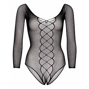Body Leg Avenue Serenity Negru pe SexLab