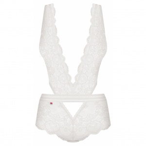 Body Obsessive 853-TED Alb L-XL