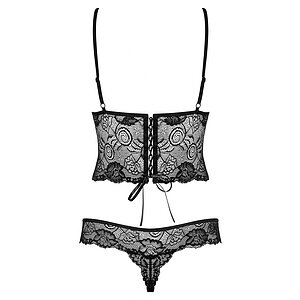 Body Obsessive Alluria Negru L-XL