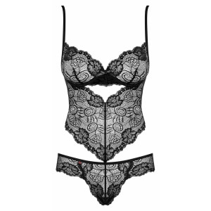 Body Obsessive Alluria Negru S-M