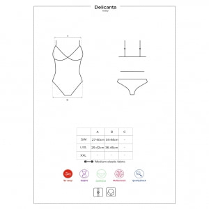 Body Obsessive Delicanta Verde L-XL