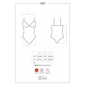 Body Obsessive Luvae Negru S-M
