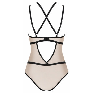 Body Obsessive Nudelia Noir Bej L-XL