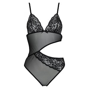 Body Negru Respirabil Si Confortabil L-xl Body Din Tul Elastic Pentru Miscare