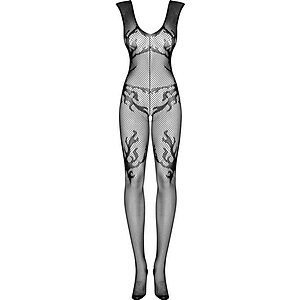Bodystocking Obsessive F241 Negru pe SexLab