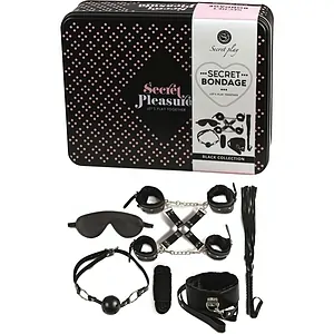 Bondage Kit Secret Play Negru pe SexLab