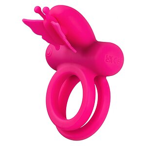 Butterfly Dual Ring Roz pe SexLab