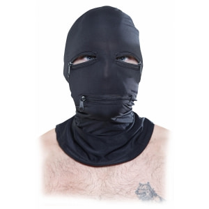 Cagulă Zipper Negru Cagulă Zipper Negru pe Sexlab.ro