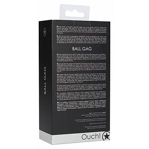 Căluș Cu Bilă Ouch Negru