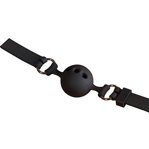 Căluș Din silicon Aerisit Bad Kitty 3,5 cm Reglabil Negru pe SexLab