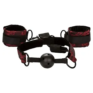 Calus Respirabil Tip Bilă Cu Cătușe Calus Respirabil Tip Bilă Cu Cătușe pe SexLab