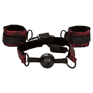 Set Calus Si Catuse Pentru Bondage Negru