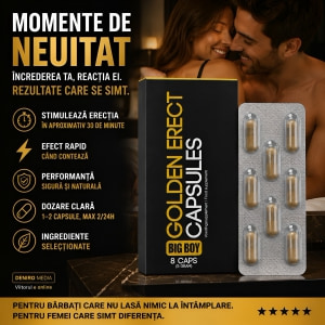 Capsule Erecție Gold Erect Big Boy 8buc