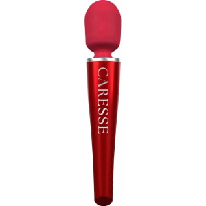 Caresse Pro Wand 8000rpm - 5 Moduri, IPX7, 120 Min Roșu Caresse Pro Wand 8000rpm - 5 Moduri, IPX7, 120 Min Roșu pe Sexlab.ro