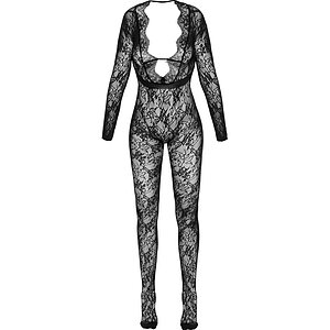 Catsuit Cottelli Collection Mary Negru pe Sexlab.ro