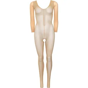 Catsuit Leg Avenue Long Sleeves Natural pe SexLab