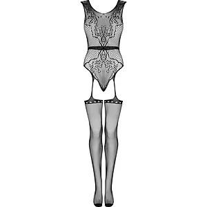 Catsuit LivCo Nustola Negru Catsuit LivCo Nustola Negru pe SexLab