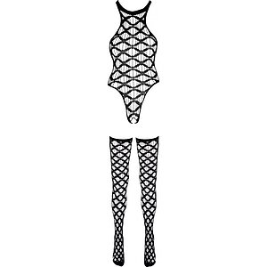 Catsuit No:Xqse Dana Negru pe SexLab