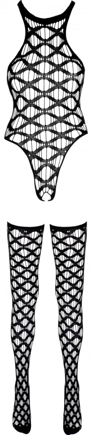 Catsuit No:Xqse Dana Negru pe Sexlab.ro