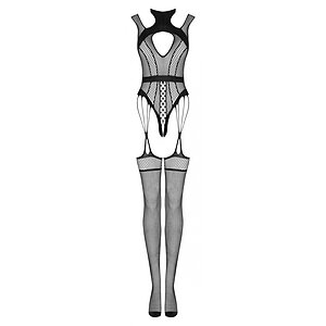 Catsuit Obsessive G327 Negru pe SexLab