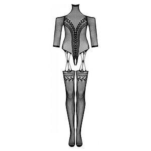 Catsuit Obsessive G333 Negru Catsuit Obsessive G333 Negru pe Sexlab.ro