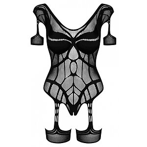 Catsuit Obsessive G334 Negru pe SexLab