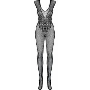 Catsuit Obsessive N112 Negru pe SexLab