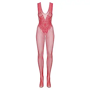 Catsuit Obsessive N112 Rosu pe SexLab