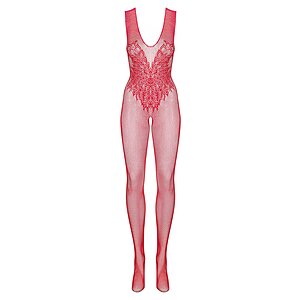 Catsuit Obsessive N112 Roșu pe SexLab