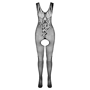 Catsuit Passion BS098 Negru pe SexLab