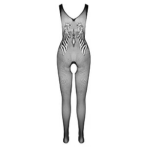Catsuit Passion BS098 Negru S-L