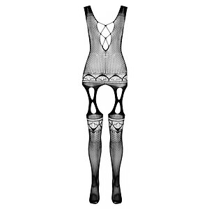 Catsuit Passion BS099 Negru pe SexLab