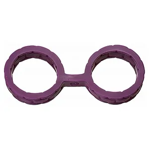 Cătușe Bondage Silicone Large Mov pe SexLab