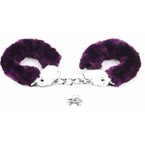 Cătușe Cu Puf Fetish Pleasure Fluffy Mov pe Sexlab.ro