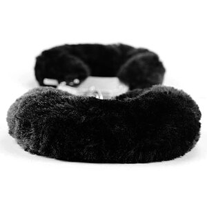 Cătușe Fetish Pleasure Fluffy Negru