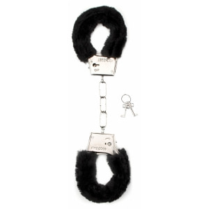 Cătușe Furry Fun Negru Cătușe Furry Fun Negru pe Sexlab.ro