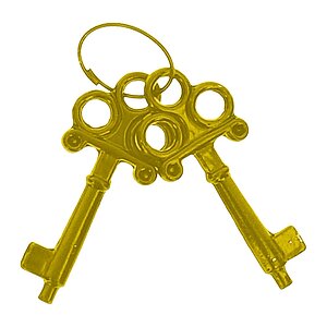 Cătușe Metal Bondage Auriu