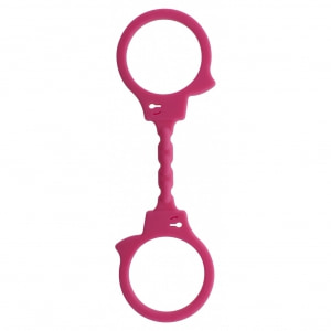 Cătușe Stretchy Fun Roz pe Sexlab.ro