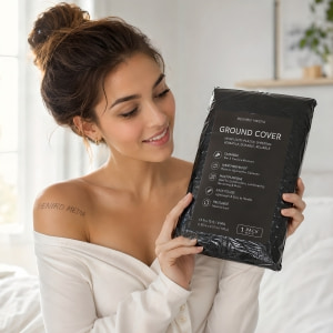 Cearceaf Vinyl Bed Sheet Negru