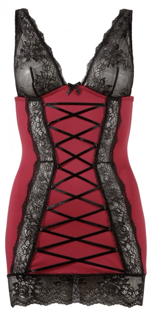 Chemise Cottelli Collection Melody Roșu pe Sexlab.ro