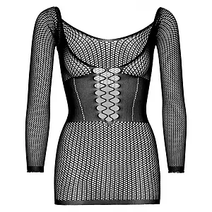 Chemise Leg Avenue Genesis Negru pe SexLab