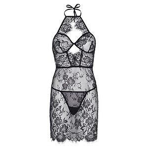 Chemise Leg Avenue Lace Alexandra Negru pe Sexlab.ro