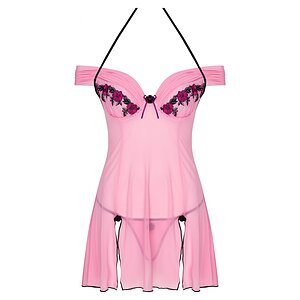 Chemise LivCo Chameli Roz pe SexLab