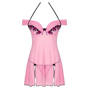 Chemise LivCo Chameli Roz pe SexLab