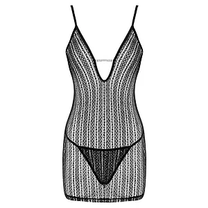 Chemise LivCo Conchita Negru Chemise LivCo Conchita Negru pe SexLab