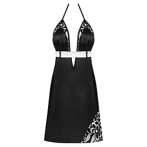 Chemise LivCo Lalima Negru Chemise LivCo Lalima Negru pe SexLab