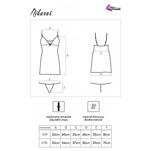 Chemise LivCo Nikaras Negru L-XL